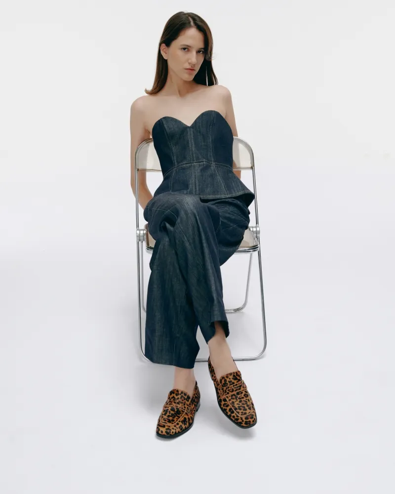 LEOPARD PRINT LOAFERS LUCIANO LEO