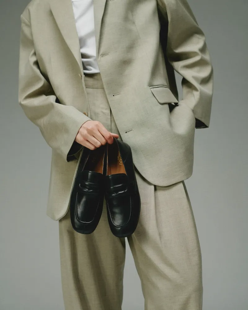 Abbey Black Mocassins