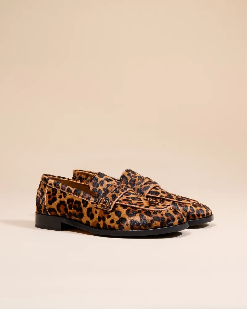 LEOPARD PRINT LOAFERS LUCIANO LEO