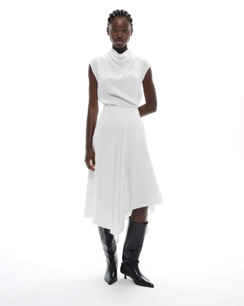 LOW-HEELED BOOTS WITH POINTED TOES VIVIENNE CRINKLED