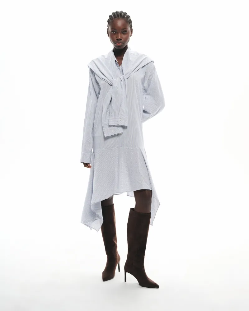 Boots with stiletto heel and pointed toe Coco Chocolate Suede