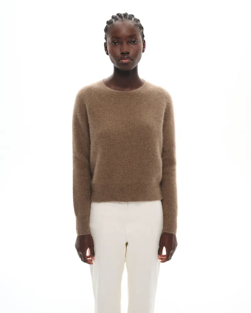 RACCOON KNIT SWEATER MARLY NUT