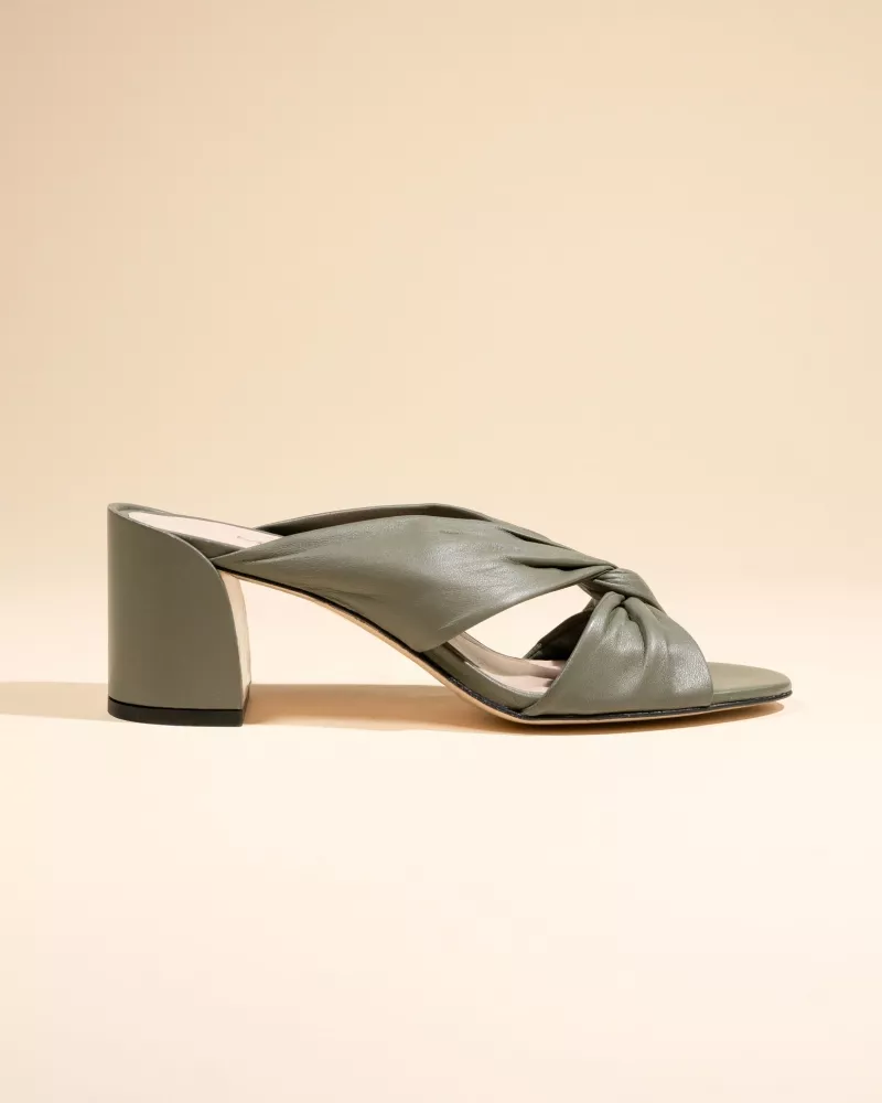 Daria Green Mules