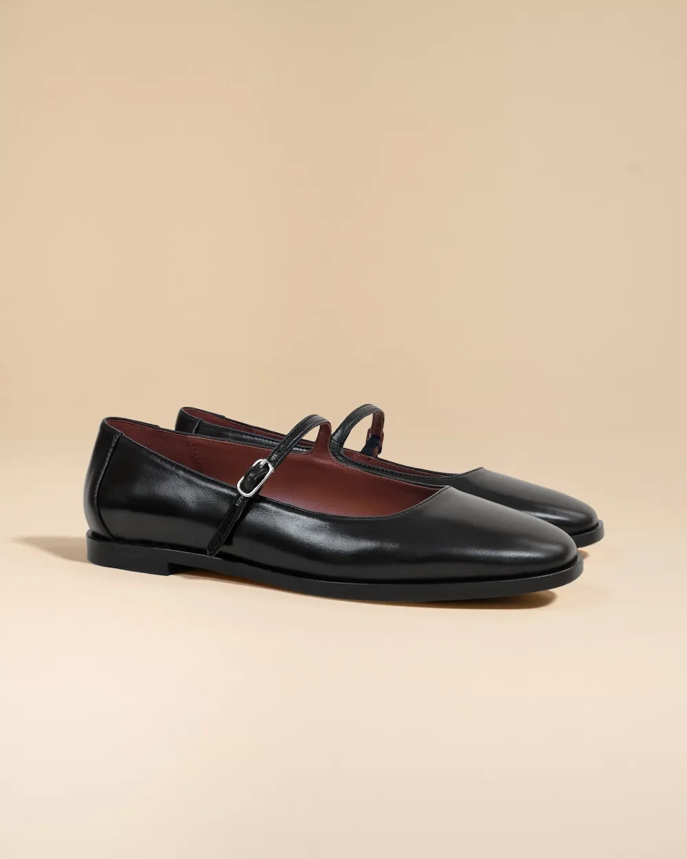 Caruso Black Ballerinas