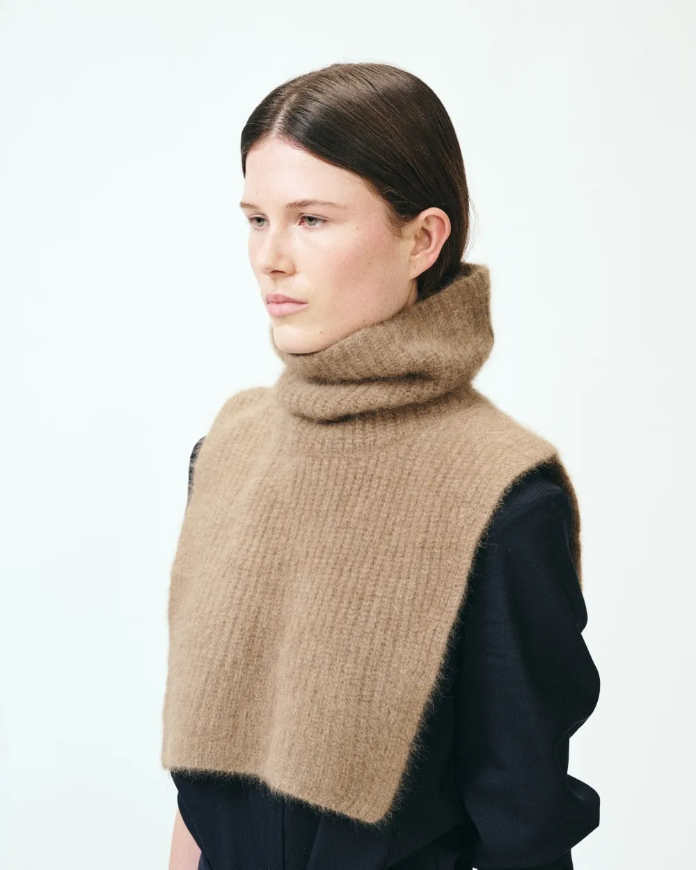 COL AMOVIBLE EN MAILLE DE RACCOON CASPER NUT