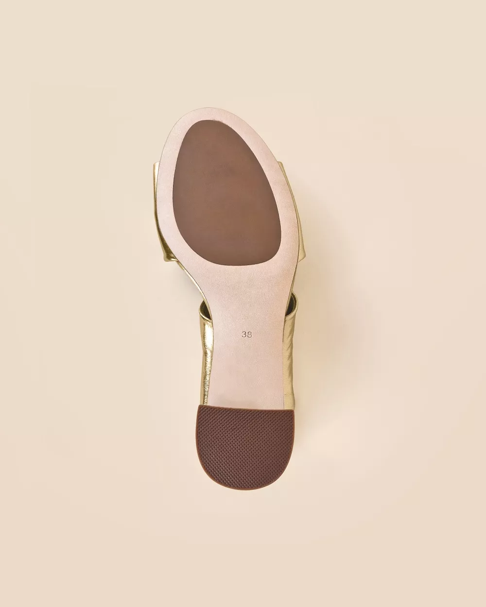 Daria Gold Mules