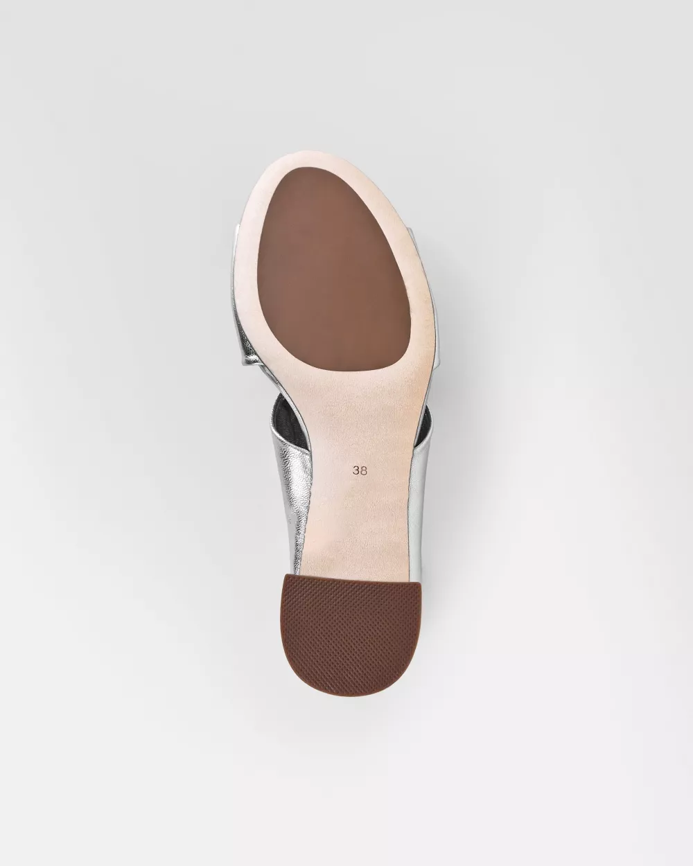 Daria Silver Mules