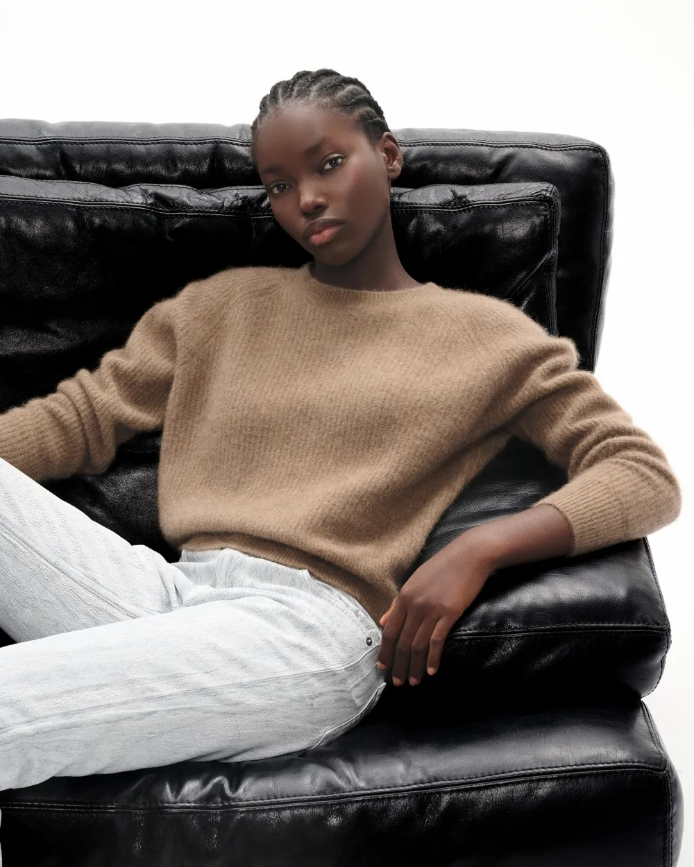 RACCOON KNIT SWEATER MARLY NUT