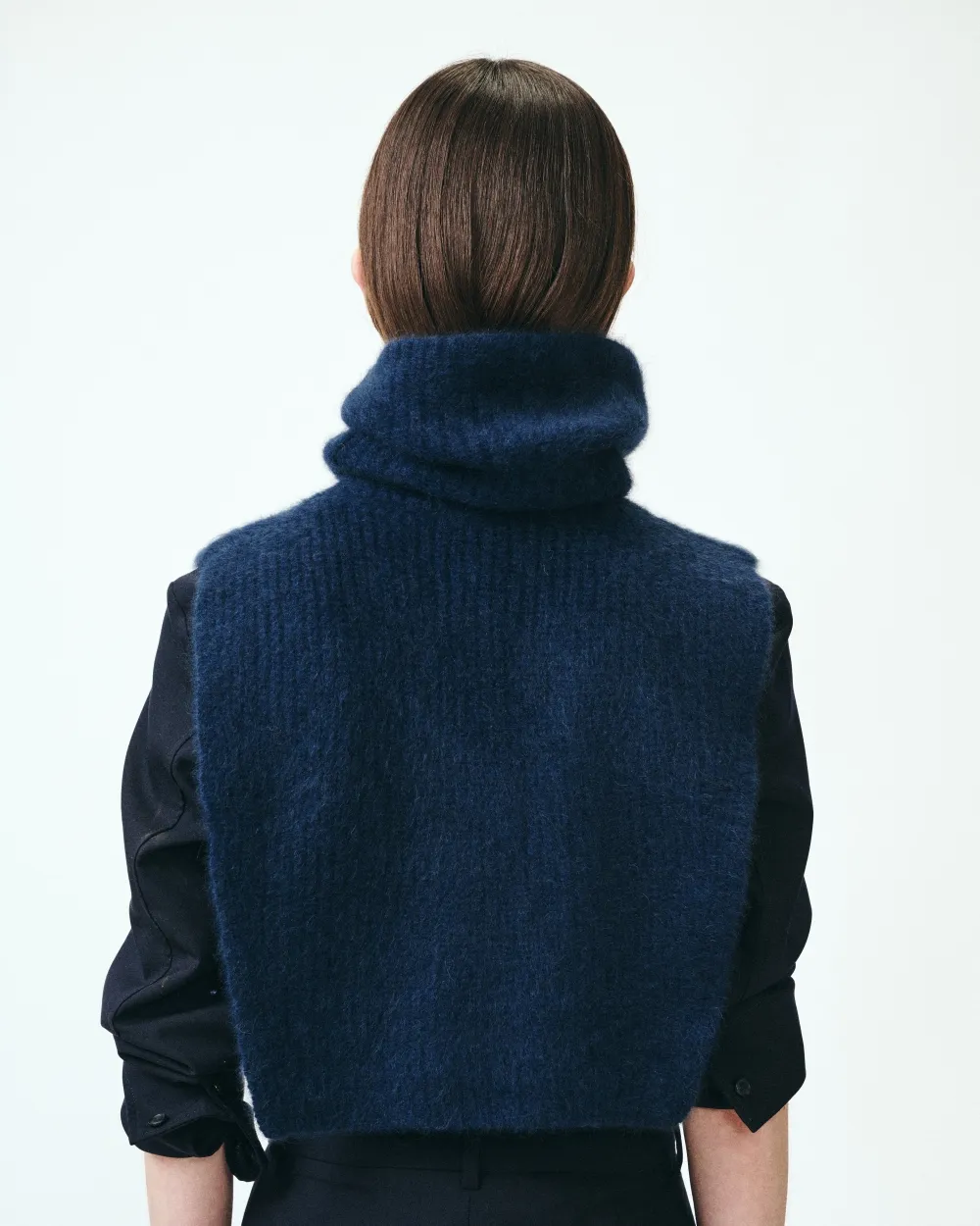 REMOVABLE RACCOON MESH COLLAR CASPER NAVY