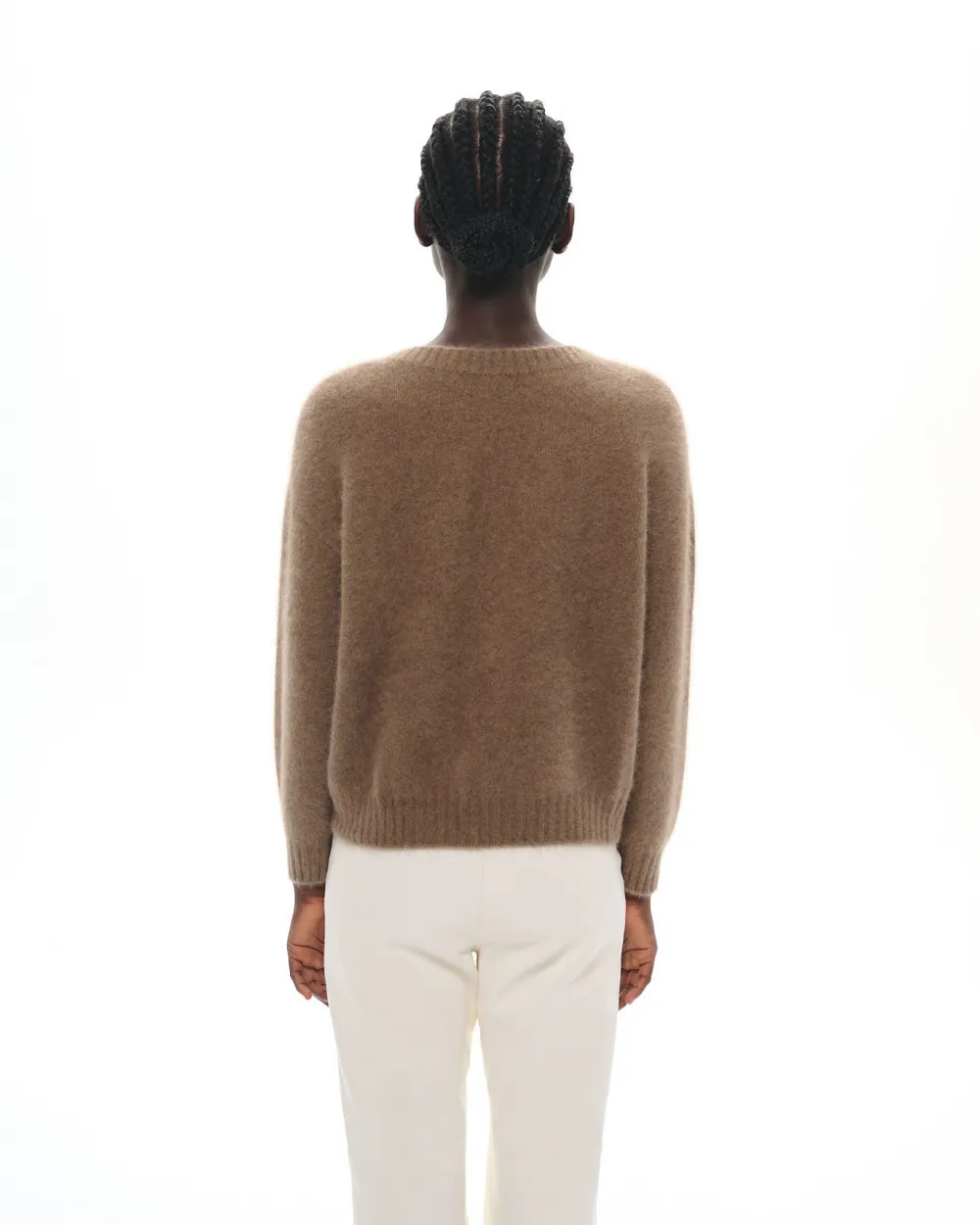 RACCOON KNIT CARDIGAN CARMI NUT