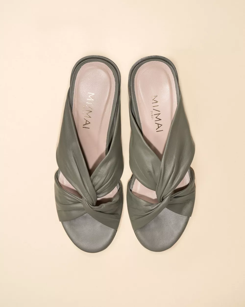 Daria Green Mules