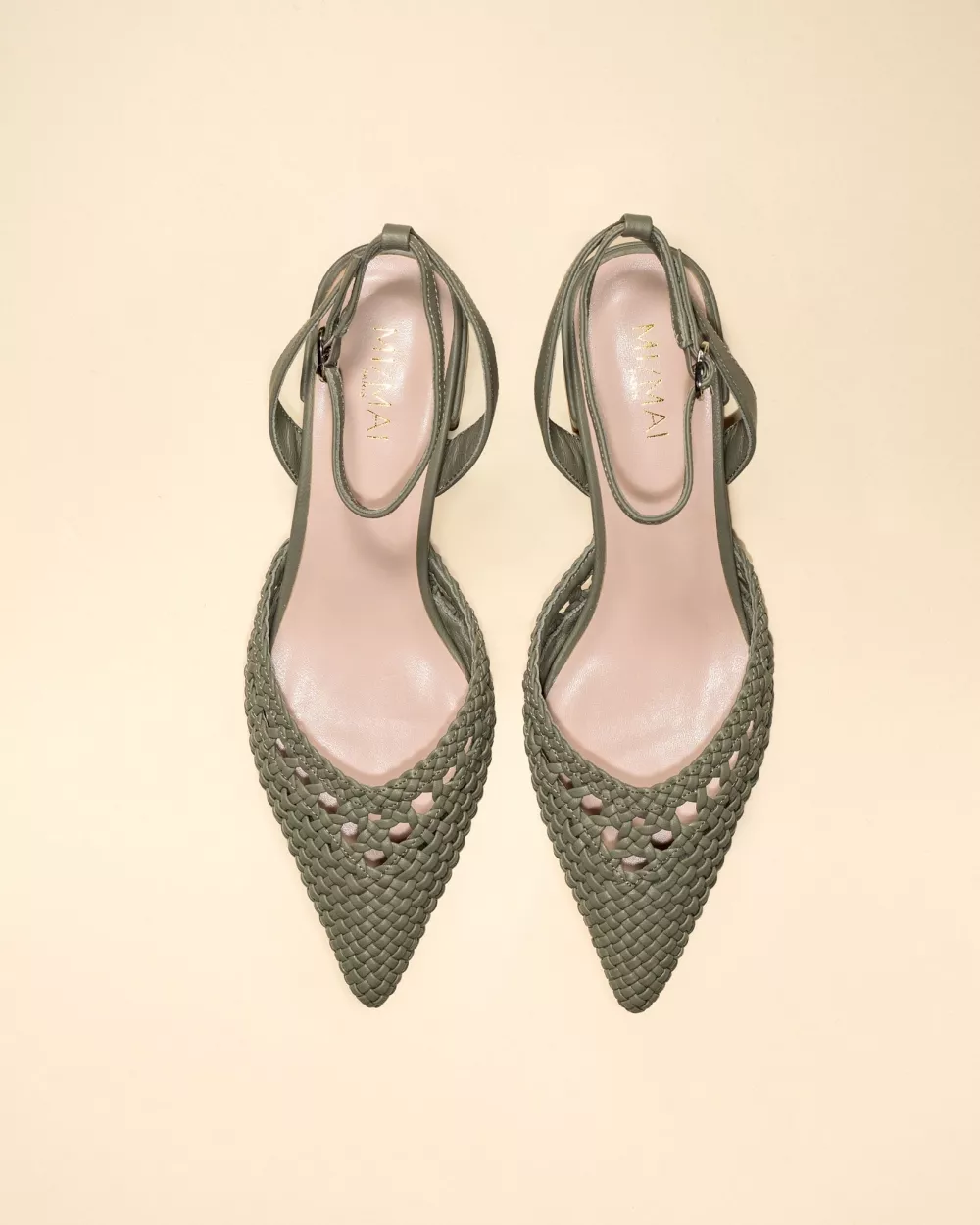 Annie Green woven pumps