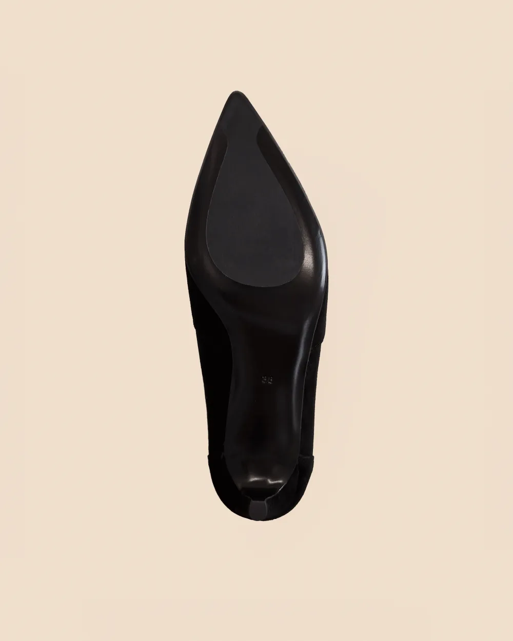 Pointed-toe heel boots Ophelia Low Black