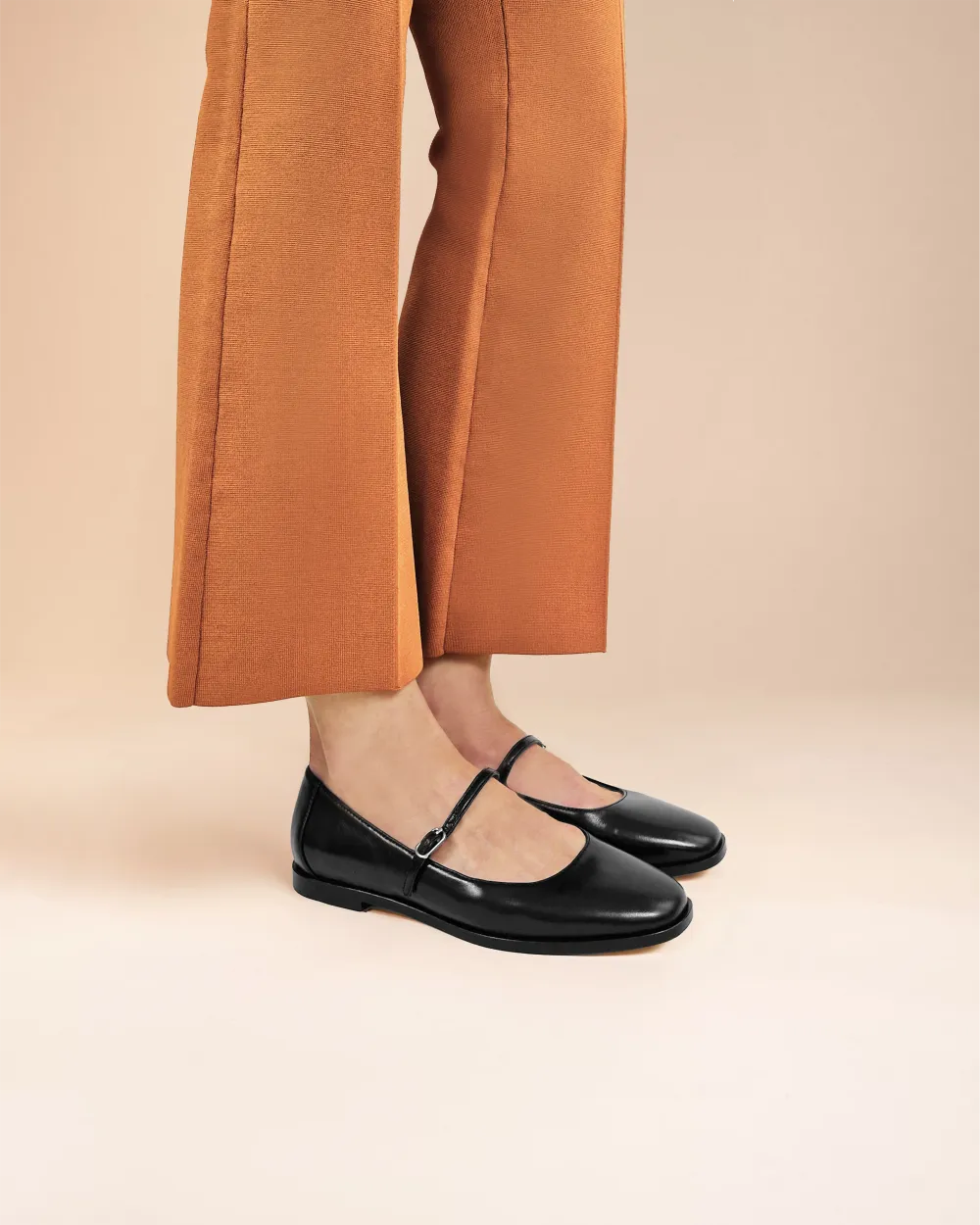 Caruso Black Ballerinas