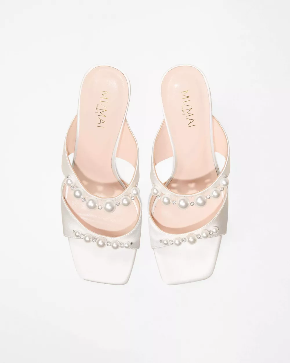 Raina Pearls White